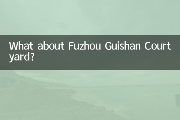 Che ne dici del cortile Fuzhou Guishan?