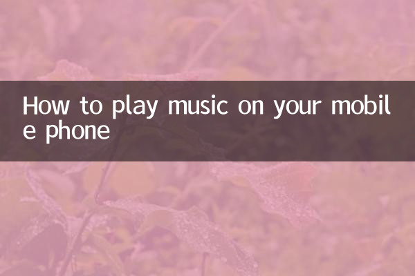 So spielen Sie Musik auf Ihrem Handy