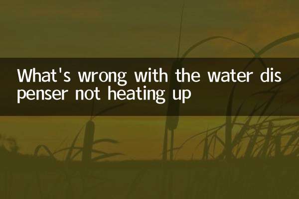 Warum heizt der Wasserspender nicht?