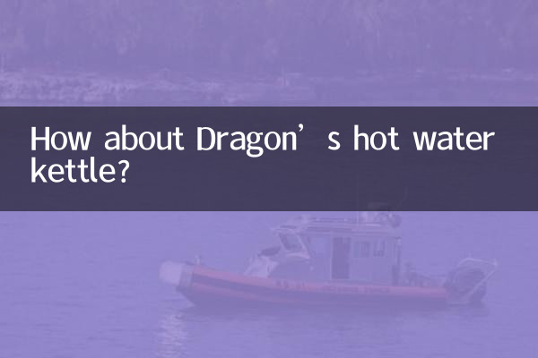 Que diriez-vous de la bouilloire à eau chaude de Dragon ?