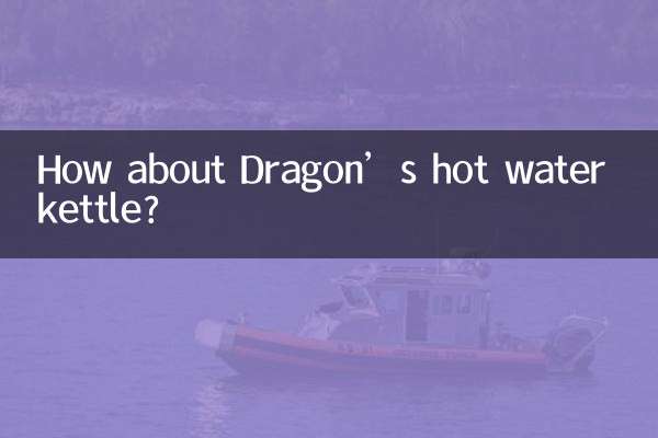 ¿Qué tal el hervidor de agua caliente de Dragon?