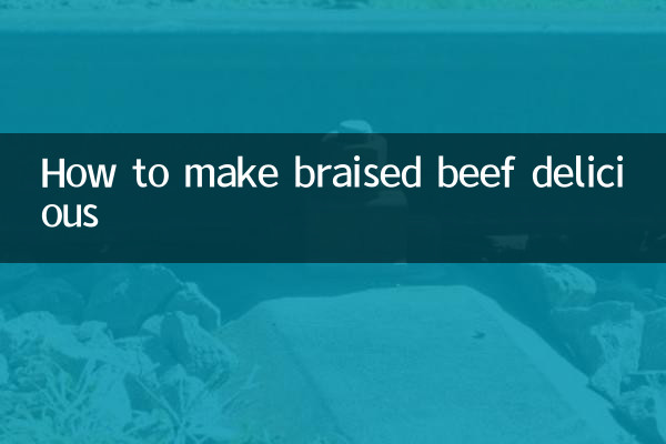 Cómo hacer deliciosa la carne estofada