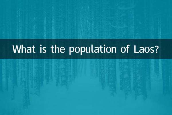 老挝有多少人口