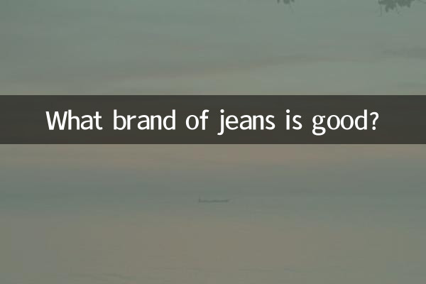 Welche Jeansmarke ist gut?