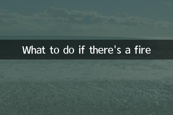 আগুন লাগলে কি করবেন