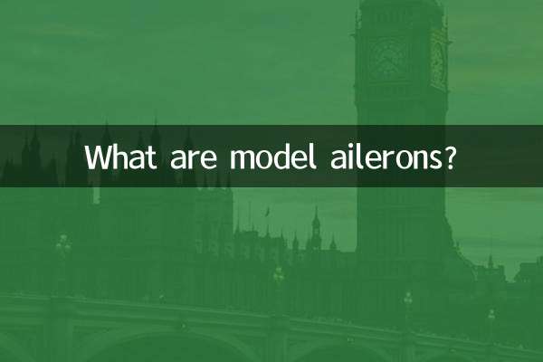 航模副翼是什么
