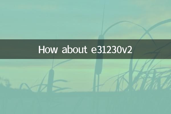 e31230v2 के बारे में क्या ख्याल है?