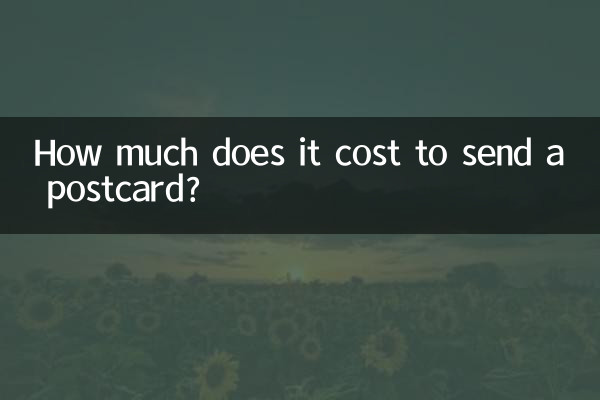 寄一張明信片多少錢