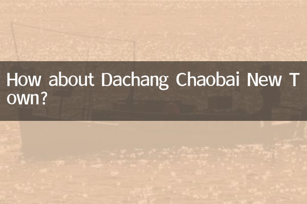 大廠潮白新城怎麼樣