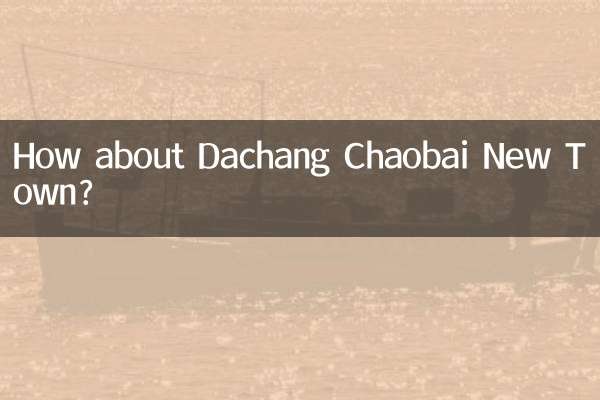 大廠潮白新城怎麼樣