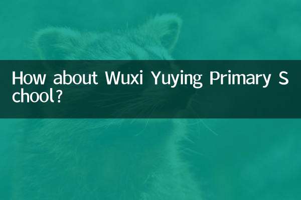 Che ne dici della scuola elementare Wuxi Yuying?