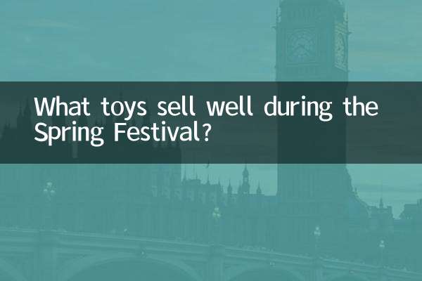 What toys sell well during the Spring Festival?