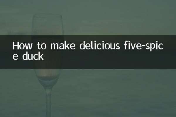 Cómo hacer un delicioso pato con cinco especias