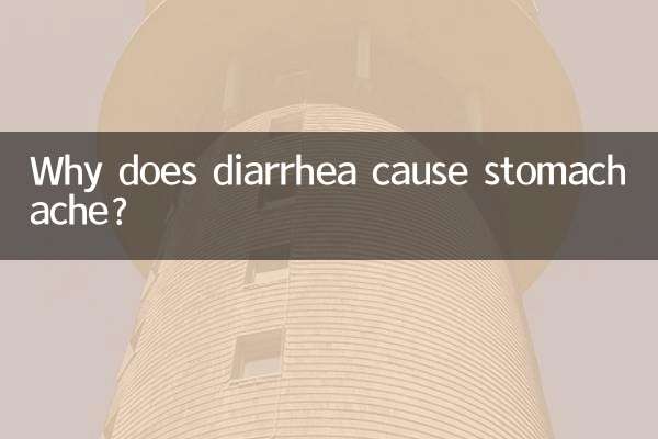 ¿Por qué la diarrea causa dolor de estómago?