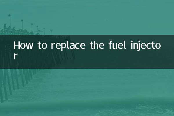 Comment remplacer l'injecteur de carburant