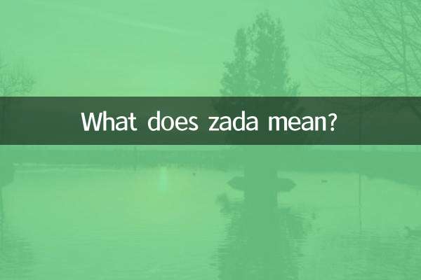 zada什麼意思