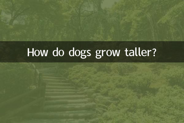 কিভাবে কুকুর লম্বা হয়?