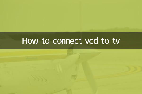 como conectar vcd a tv