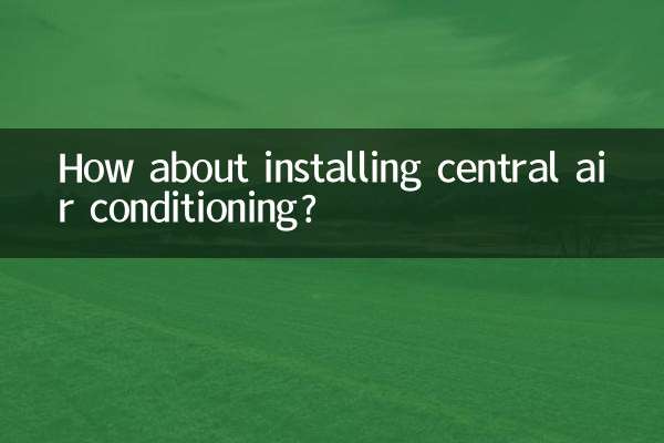 How about installing central air conditioning?