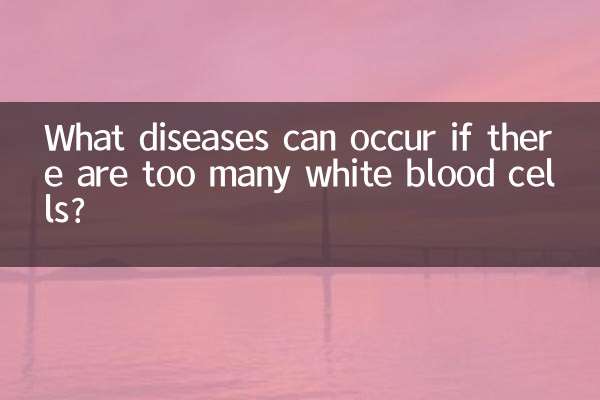 Que doenças podem ocorrer se houver muitos glóbulos brancos?
