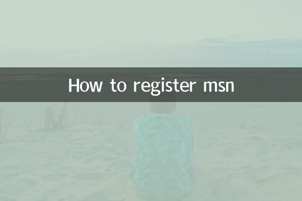 Come registrarsi su msn