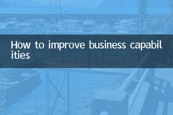 Como melhorar as capacidades de negócios