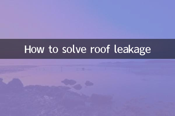 ছাদের ফুটো কিভাবে সমাধান করবেন