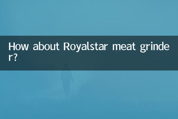 Royalstar মাংস পেষকদন্ত সম্পর্কে কিভাবে?