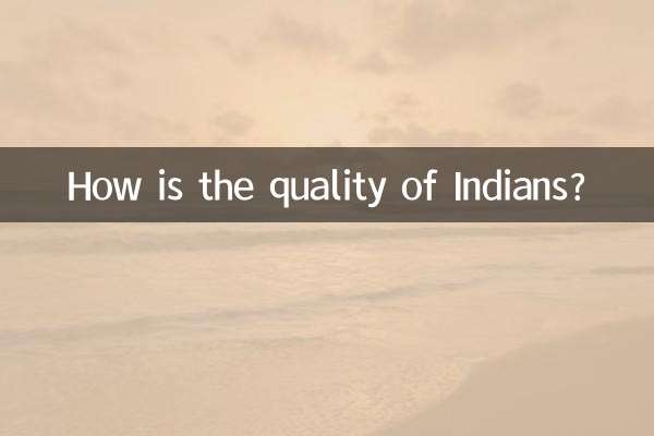 Wie ist die Qualität der Inder?