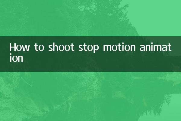 Comment filmer une animation en stop motion