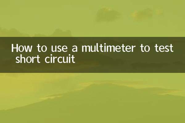 Como usar um multímetro para testar curto-circuito
