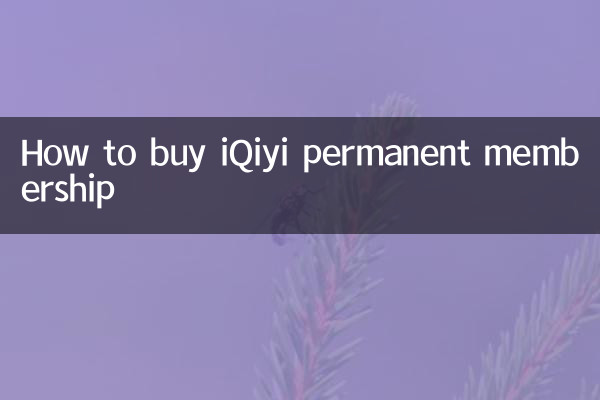 How to buy iQiyi permanent membership