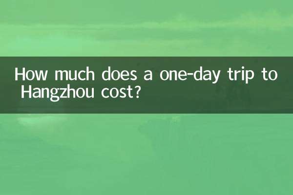 ¿Cuánto cuesta un viaje de un día a Hangzhou?