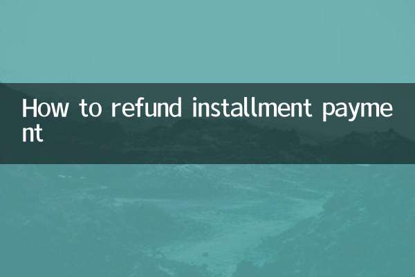 قسط کی ادائیگی کو کیسے واپس کیا جائے