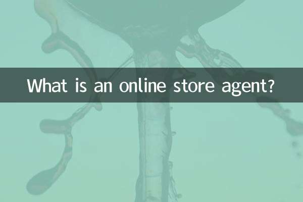 ¿Qué es un agente de tienda online?