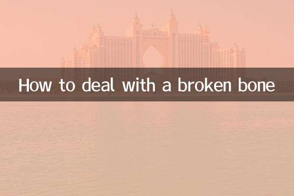 Come affrontare un osso rotto