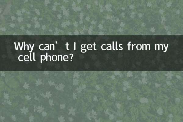 왜 휴대폰으로 전화를 받을 수 없나요?