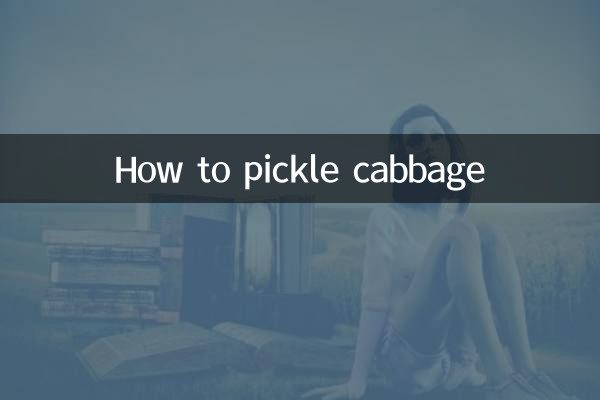 Wie man Kohl einlegt