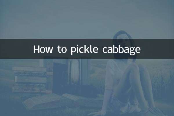 Wie man Kohl einlegt