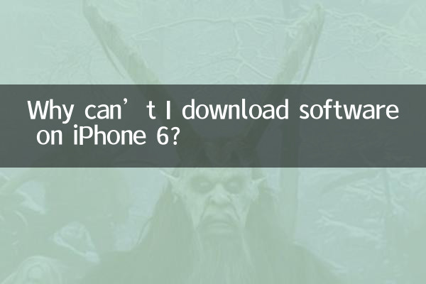 Warum kann ich keine Software auf das iPhone 6 herunterladen?