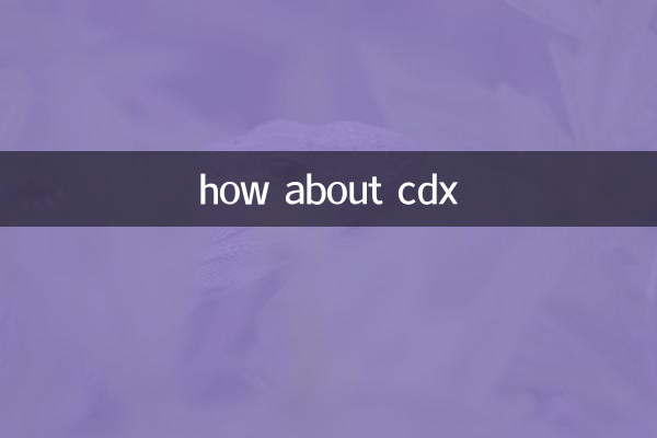 ¿Qué tal CDX?