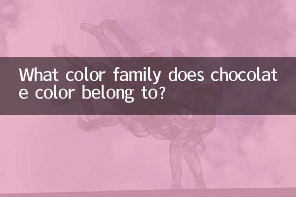 巧克力色屬於什麼色系
