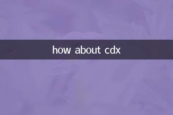 ¿Qué tal CDX?