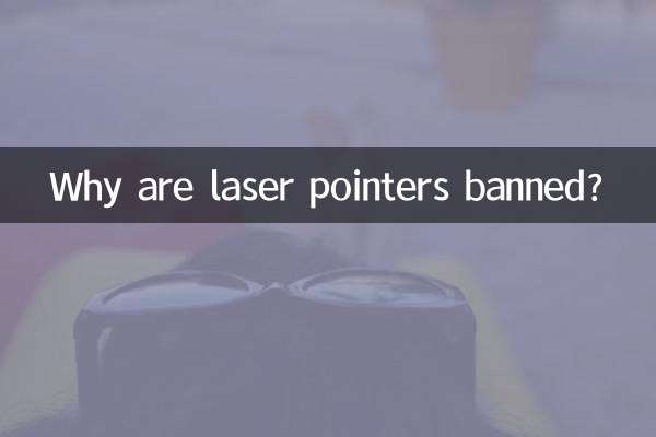 Perché i puntatori laser sono vietati?