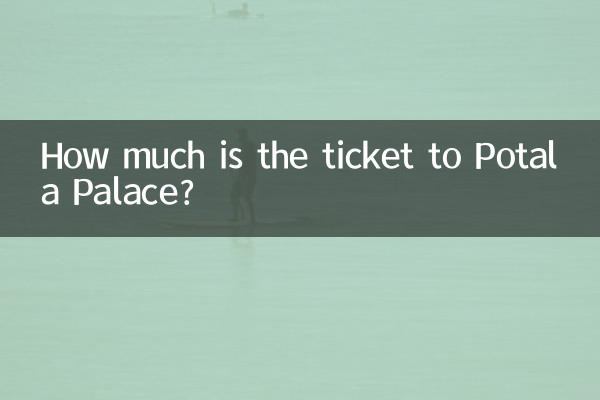 How much is the ticket to Potala Palace?