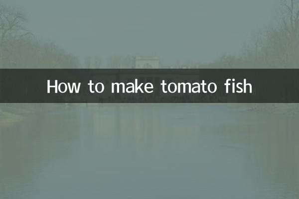 Wie man Tomatenfisch macht