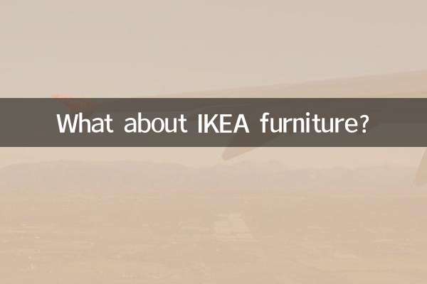 Was ist mit IKEA-Möbeln?