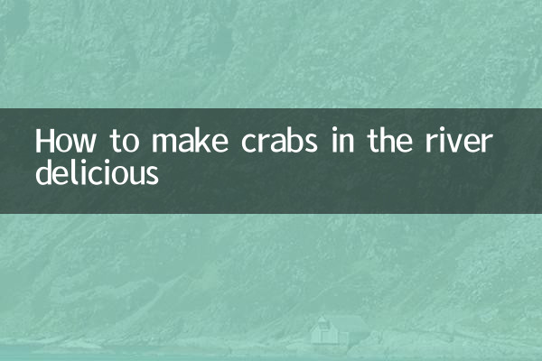 Come rendere deliziosi i granchi di fiume