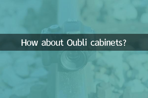 ¿Qué tal los gabinetes Oubli?