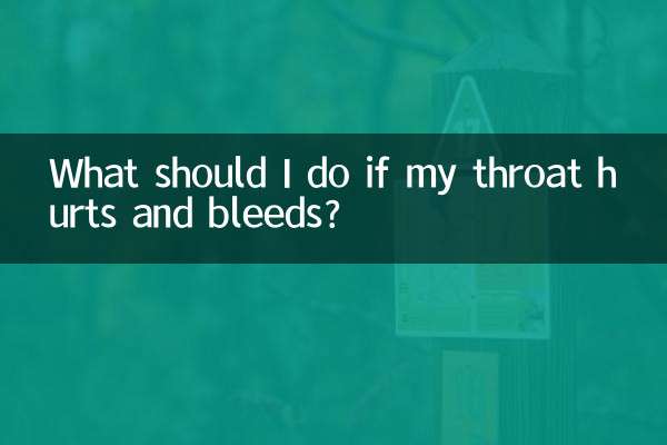 Cosa devo fare se mi fa male la gola e sanguina?